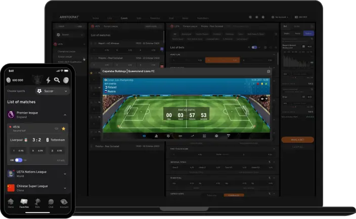 Design for sports betting platform