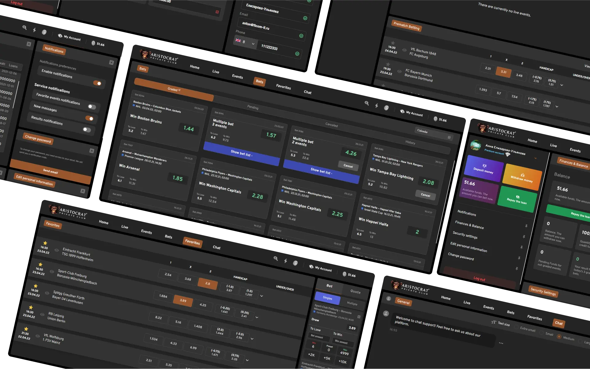 aristocrat big screen