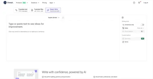 Deepl Write 1