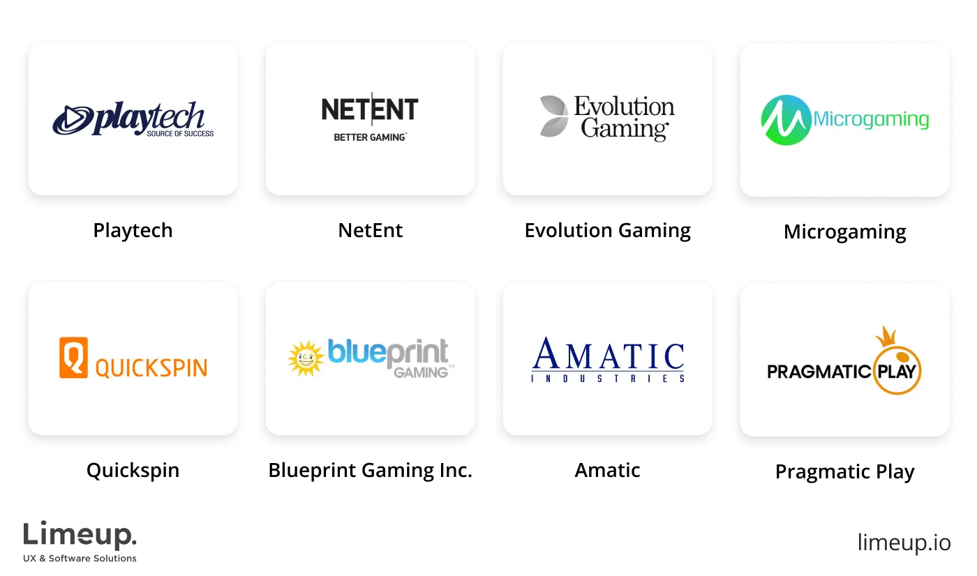 list of game providers