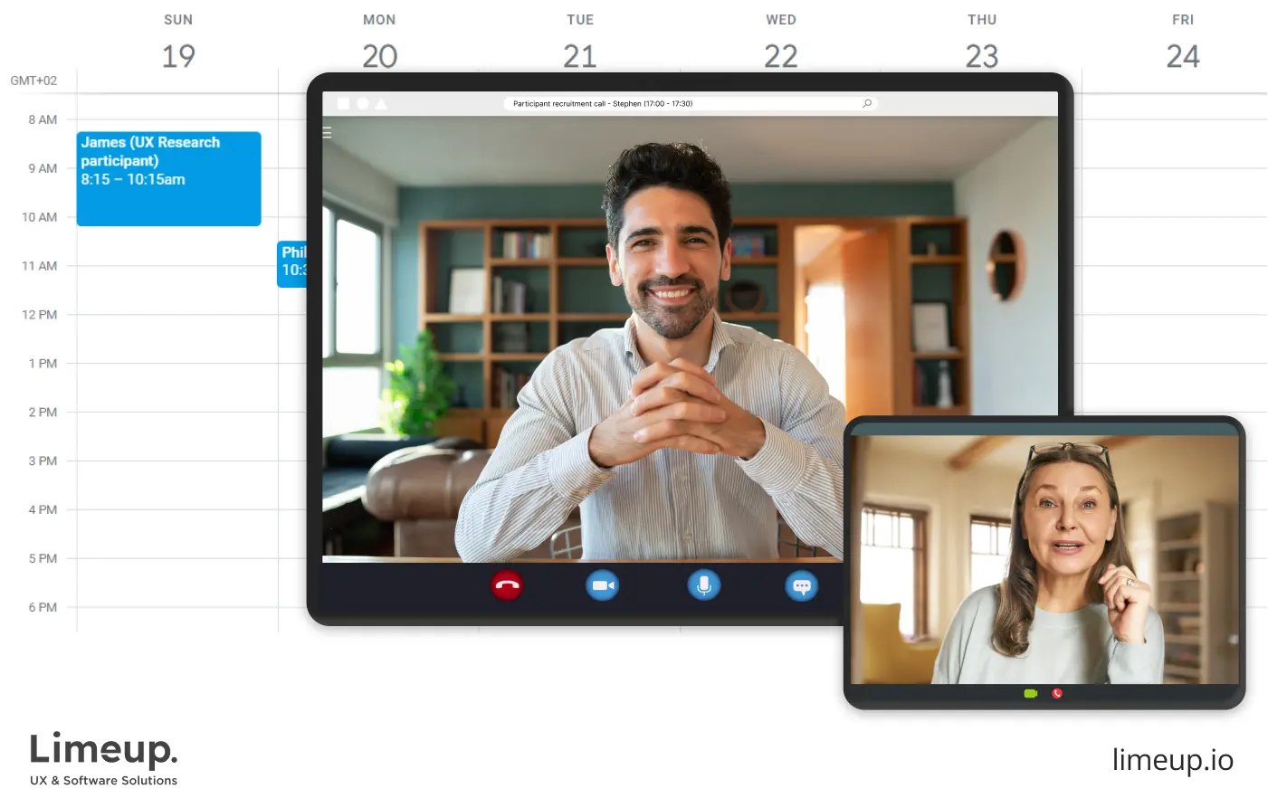Participant recruitment call example