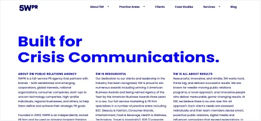 5Wpr Communications 1