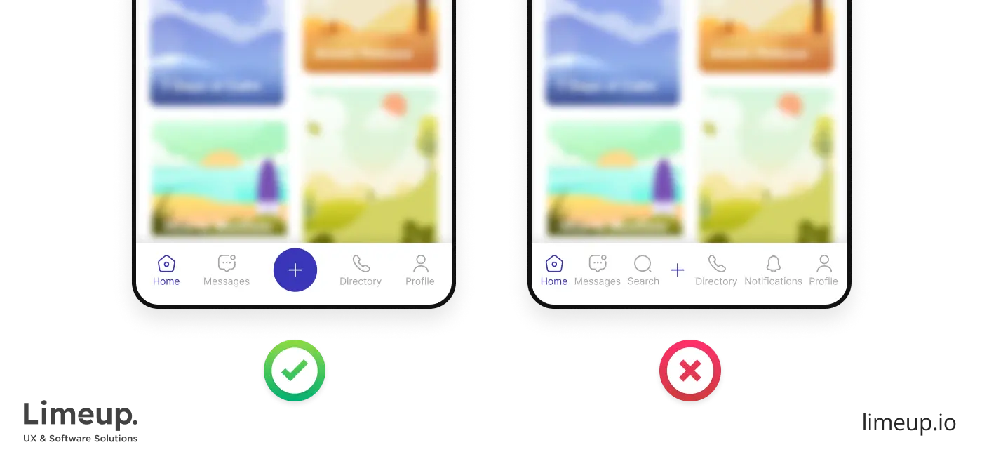 cluttered vs simple product design