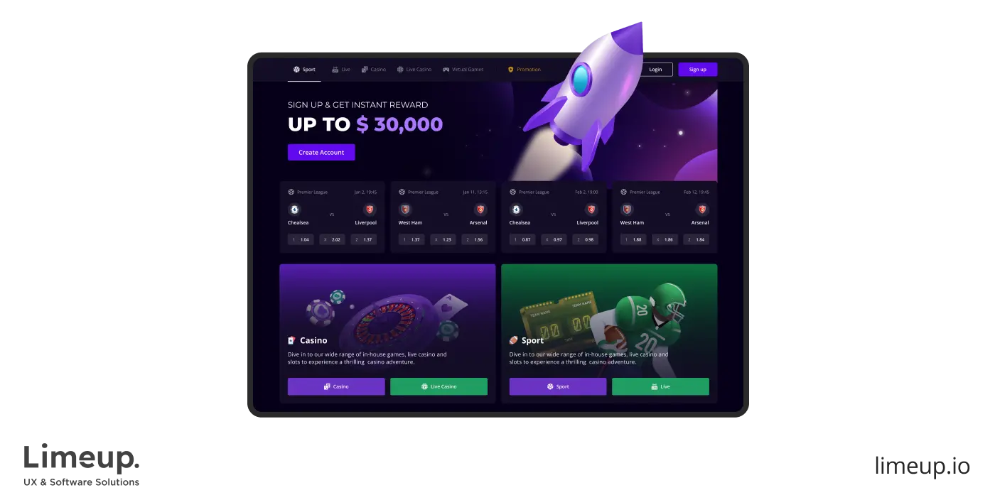 Prominent and eye-catching design