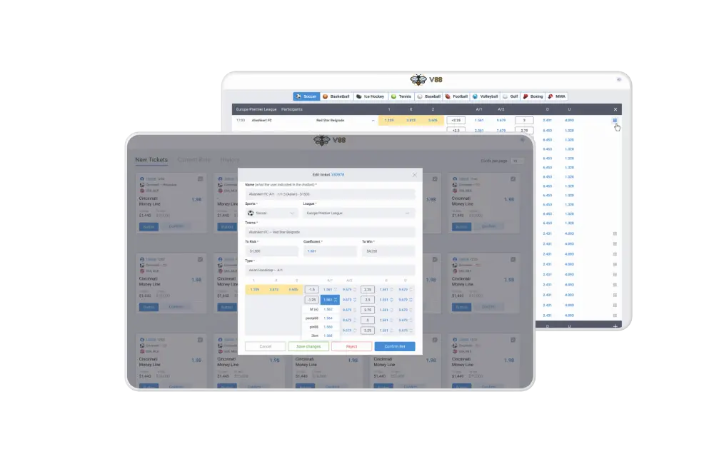 Dedicated back-office