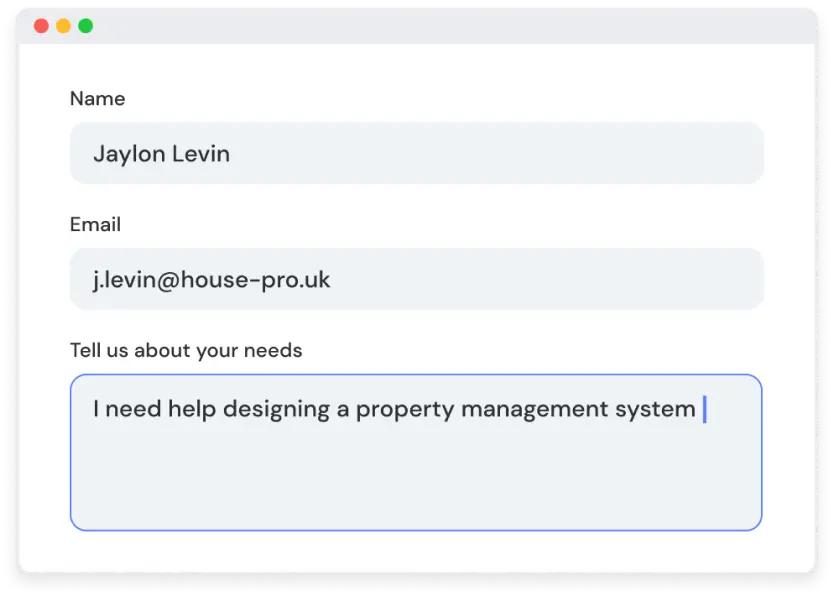 Describe your challenges and goals