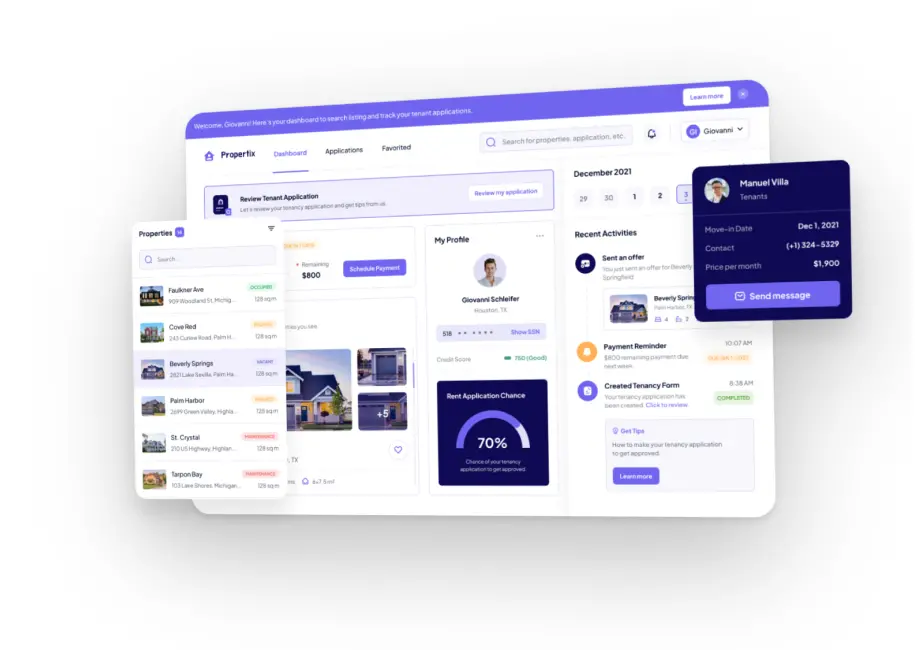 Property management software