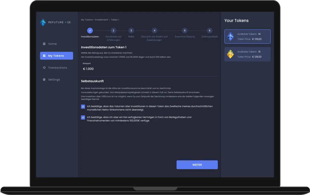 Refuture Legal issues