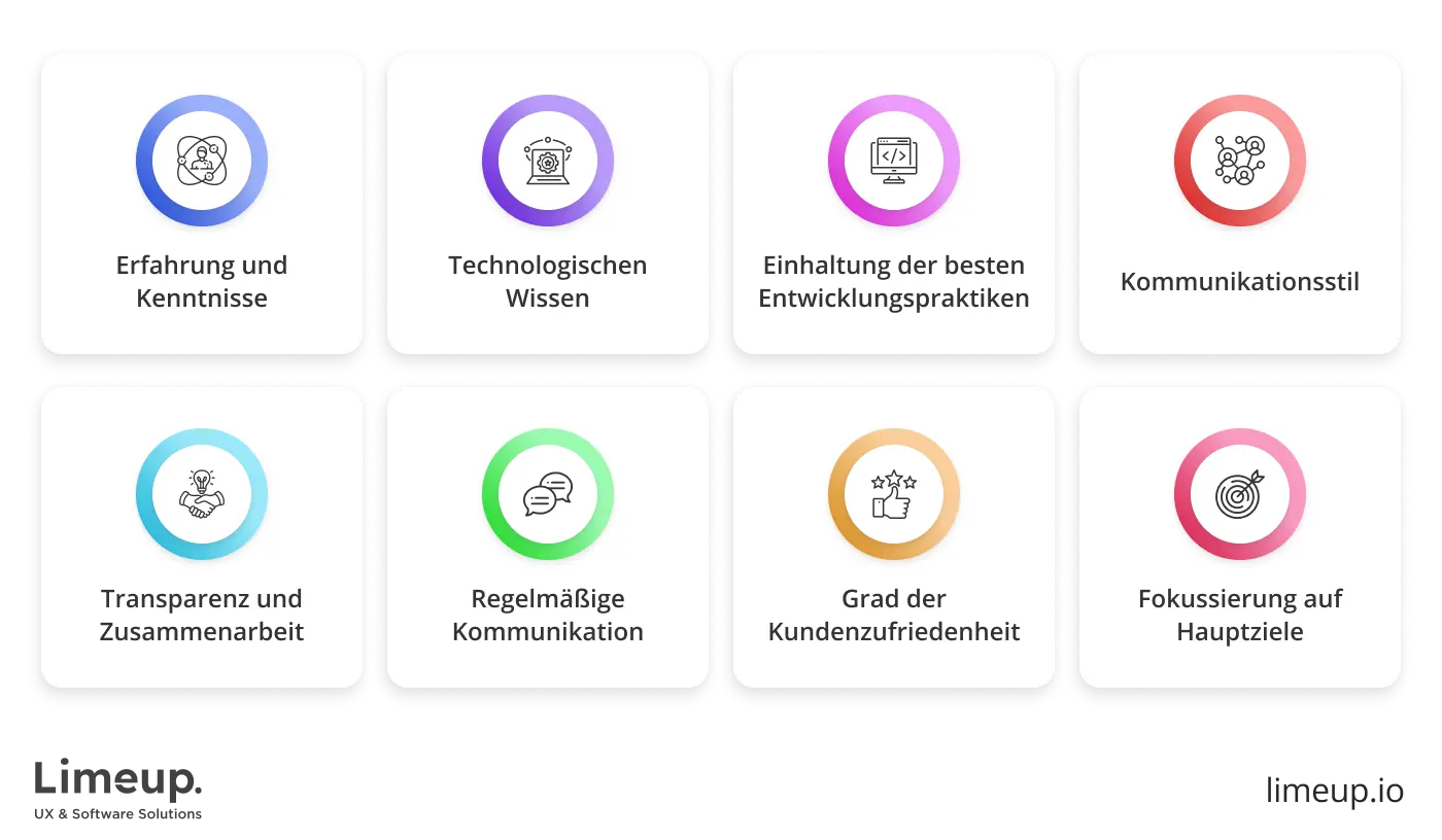 Kriterien einer führenden Software Agentur