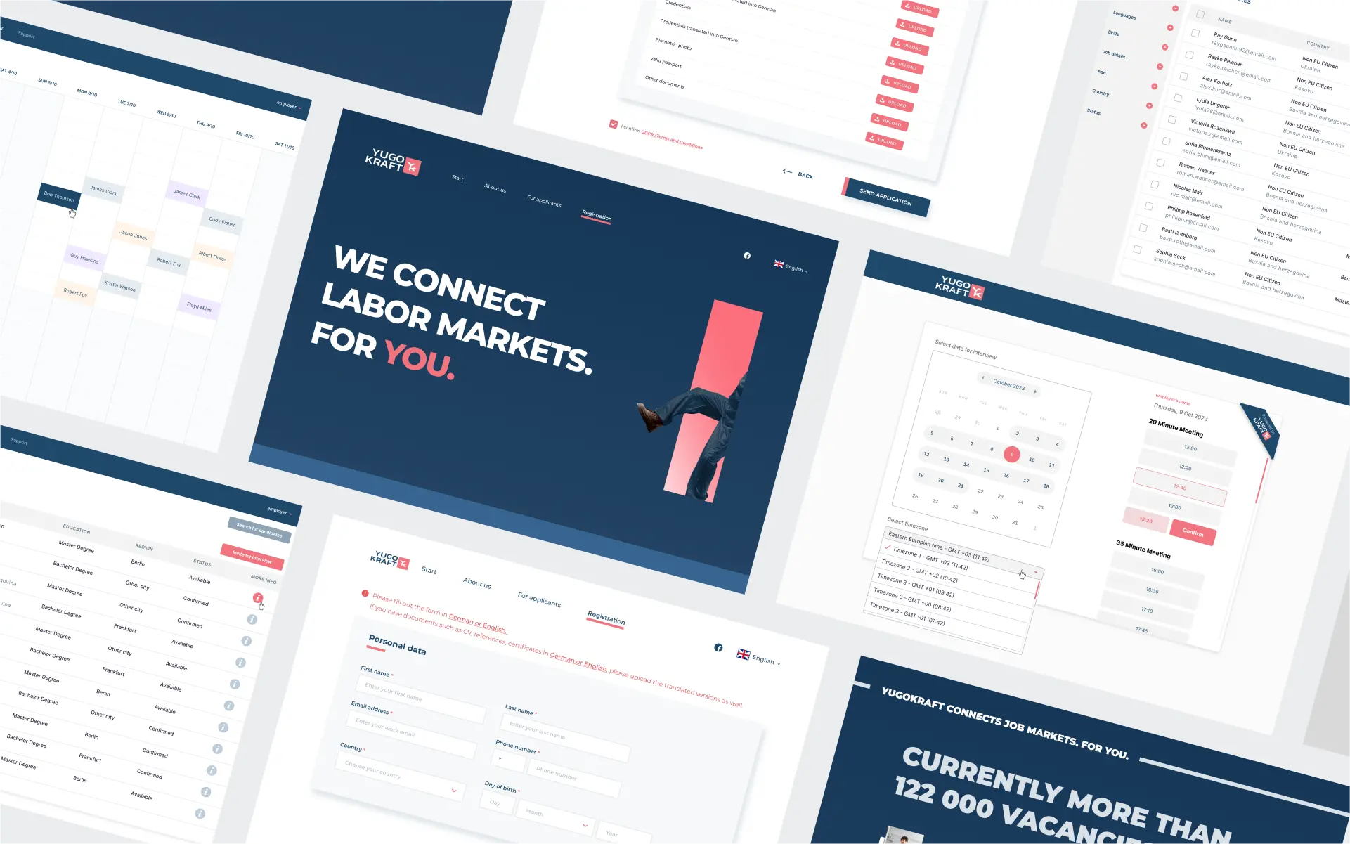 Yugocraft mobile platform for job seeking 2