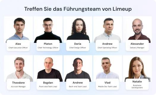 Limeup Unternehmen team 1