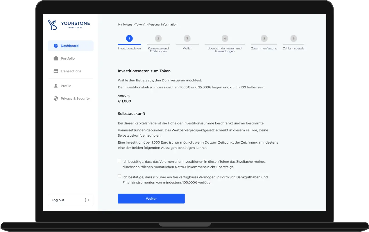 yStone Legal barriers