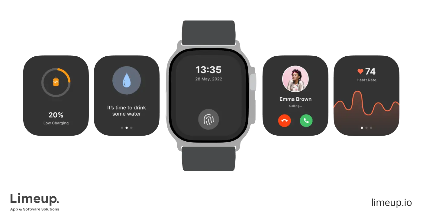 Wearable app development
