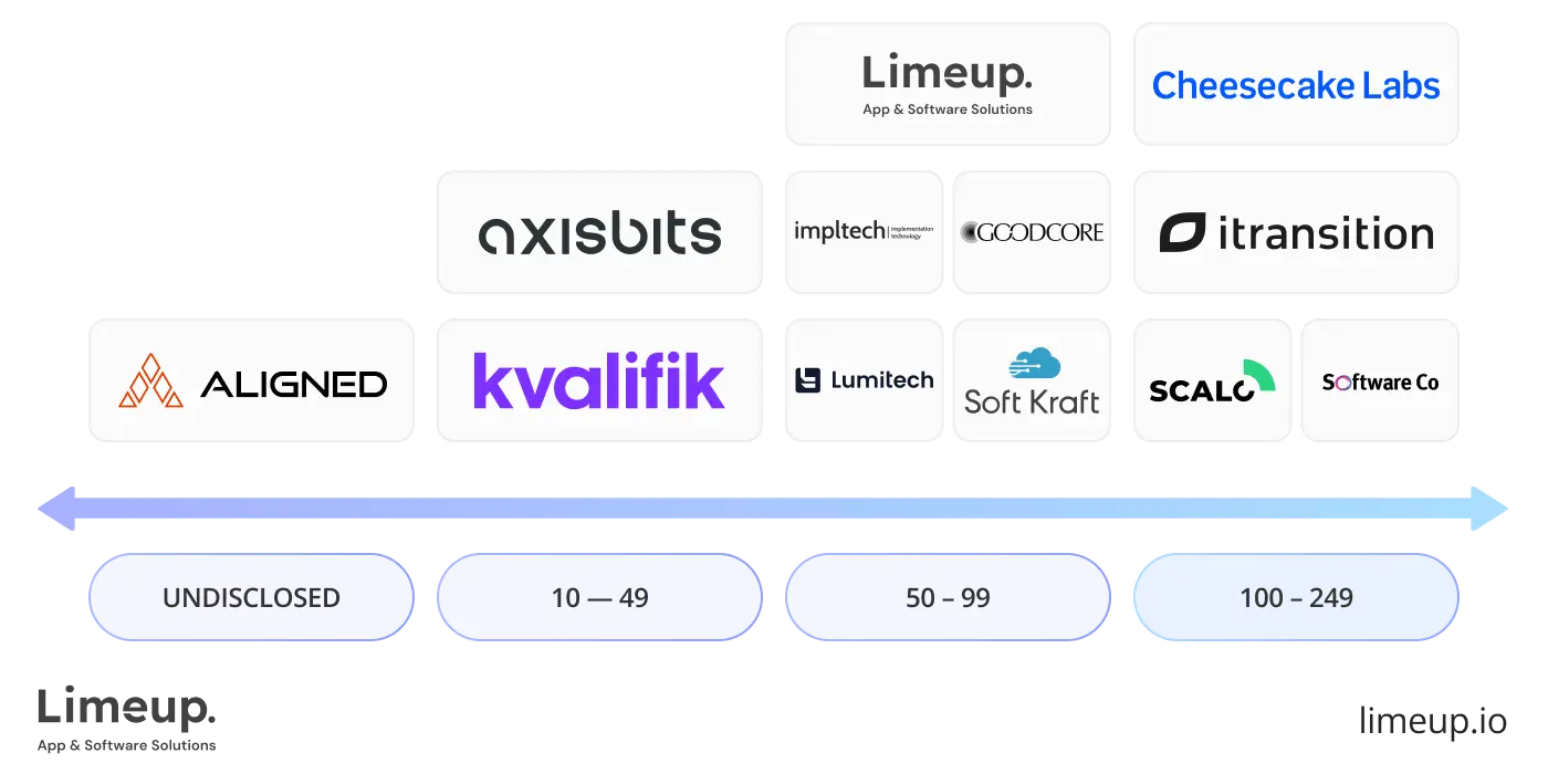 Number of team members
