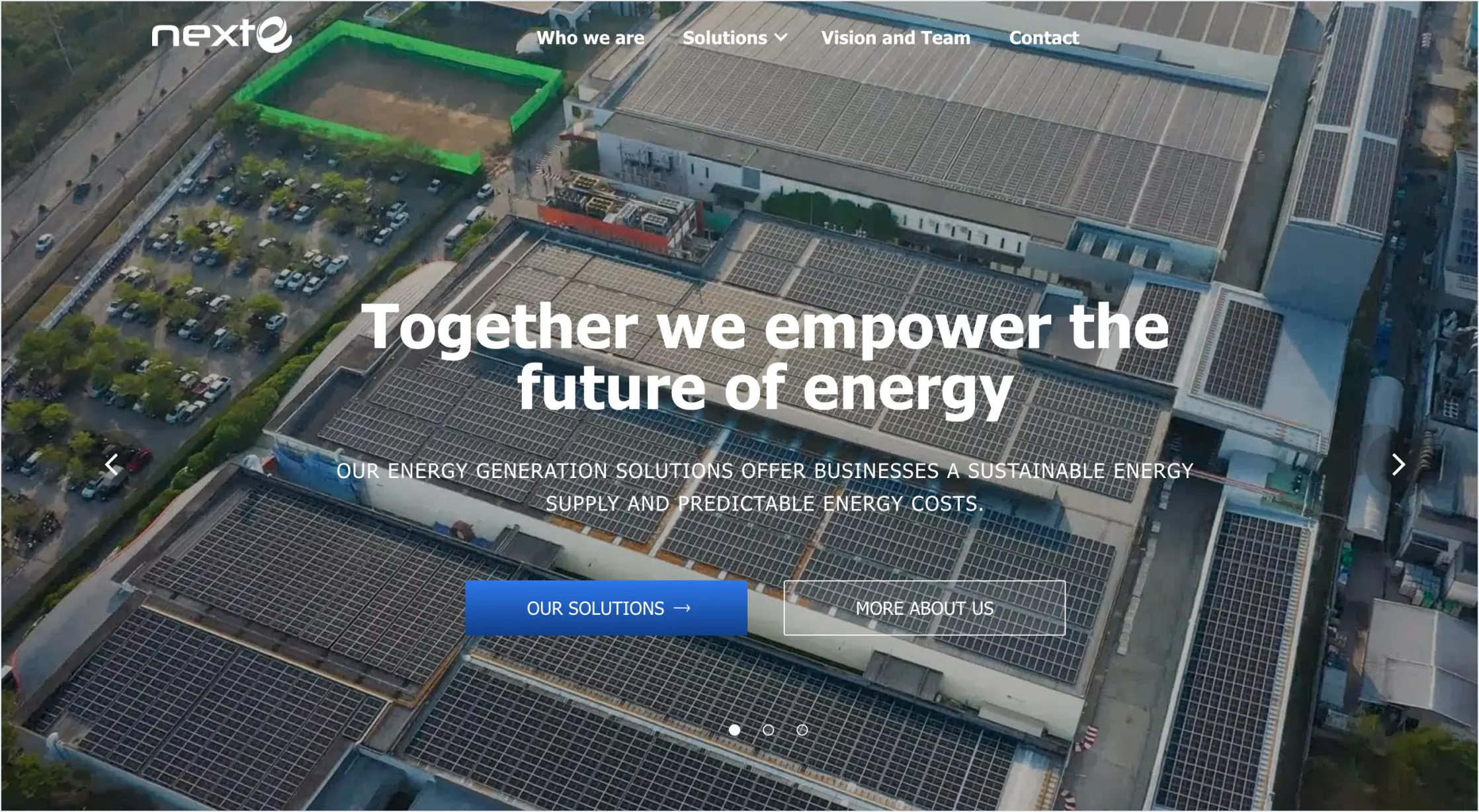 Banner screen example