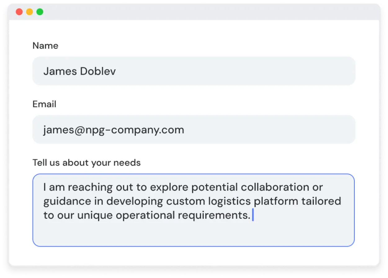 Request consultation