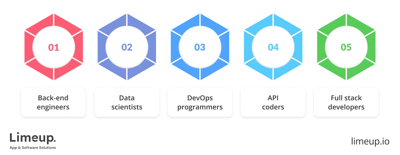 Types of Python programmers you can hire