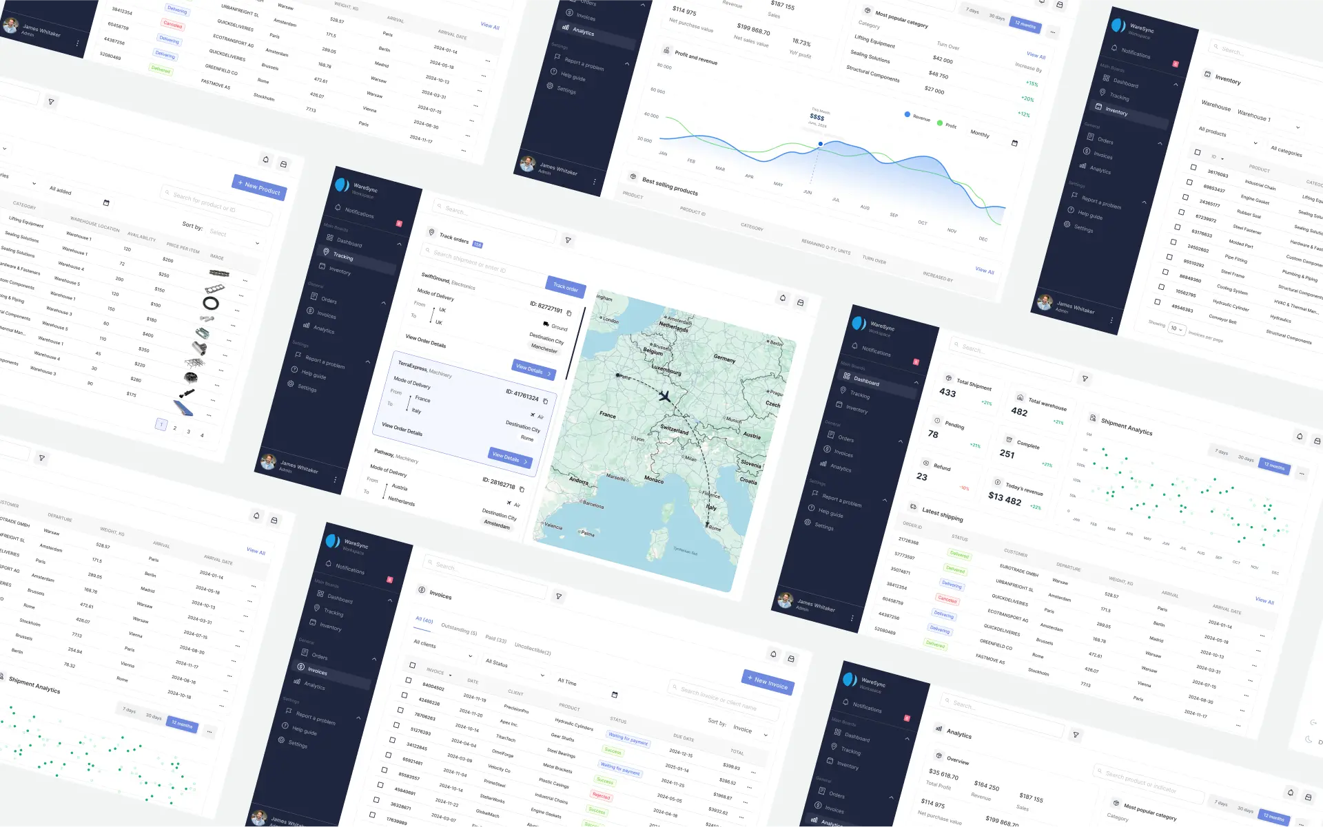 Warehouse web platform design and development 4