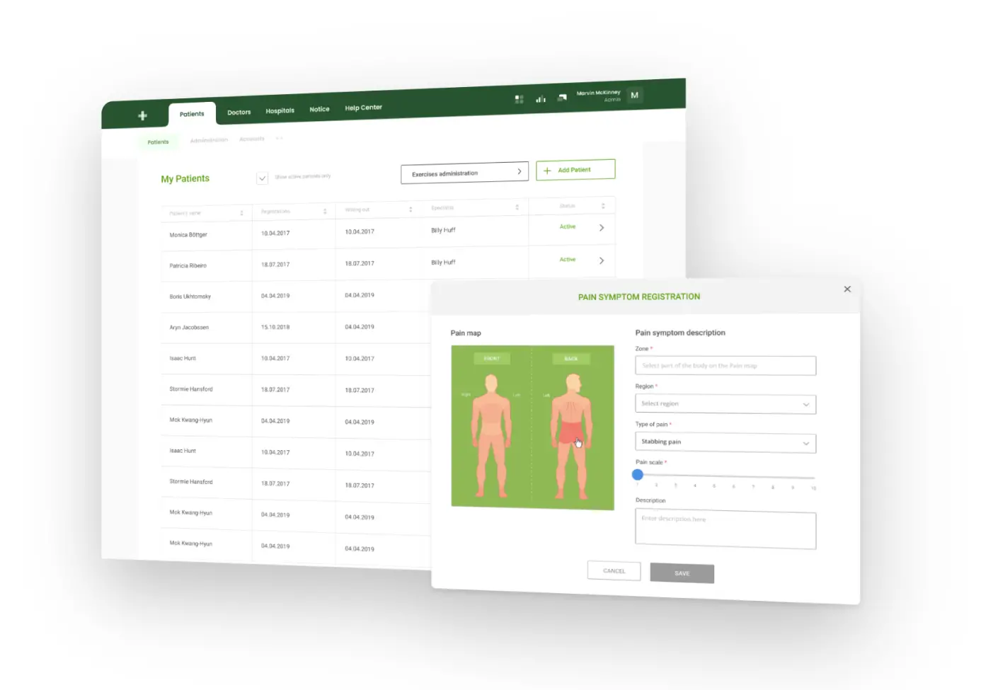 Custom healthcare platform development