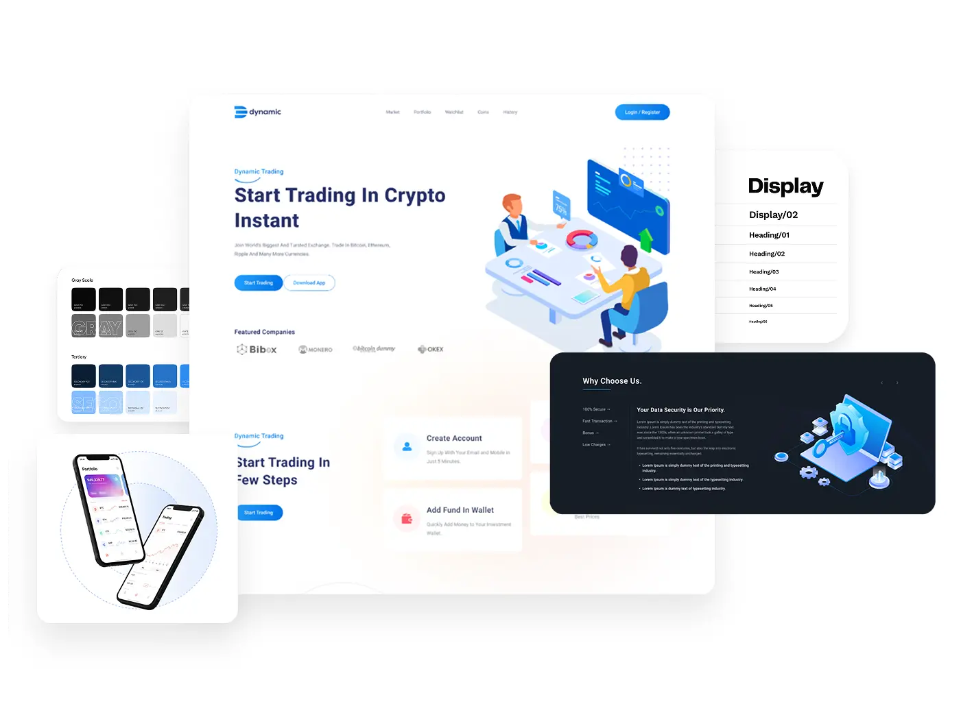Custom trading platform