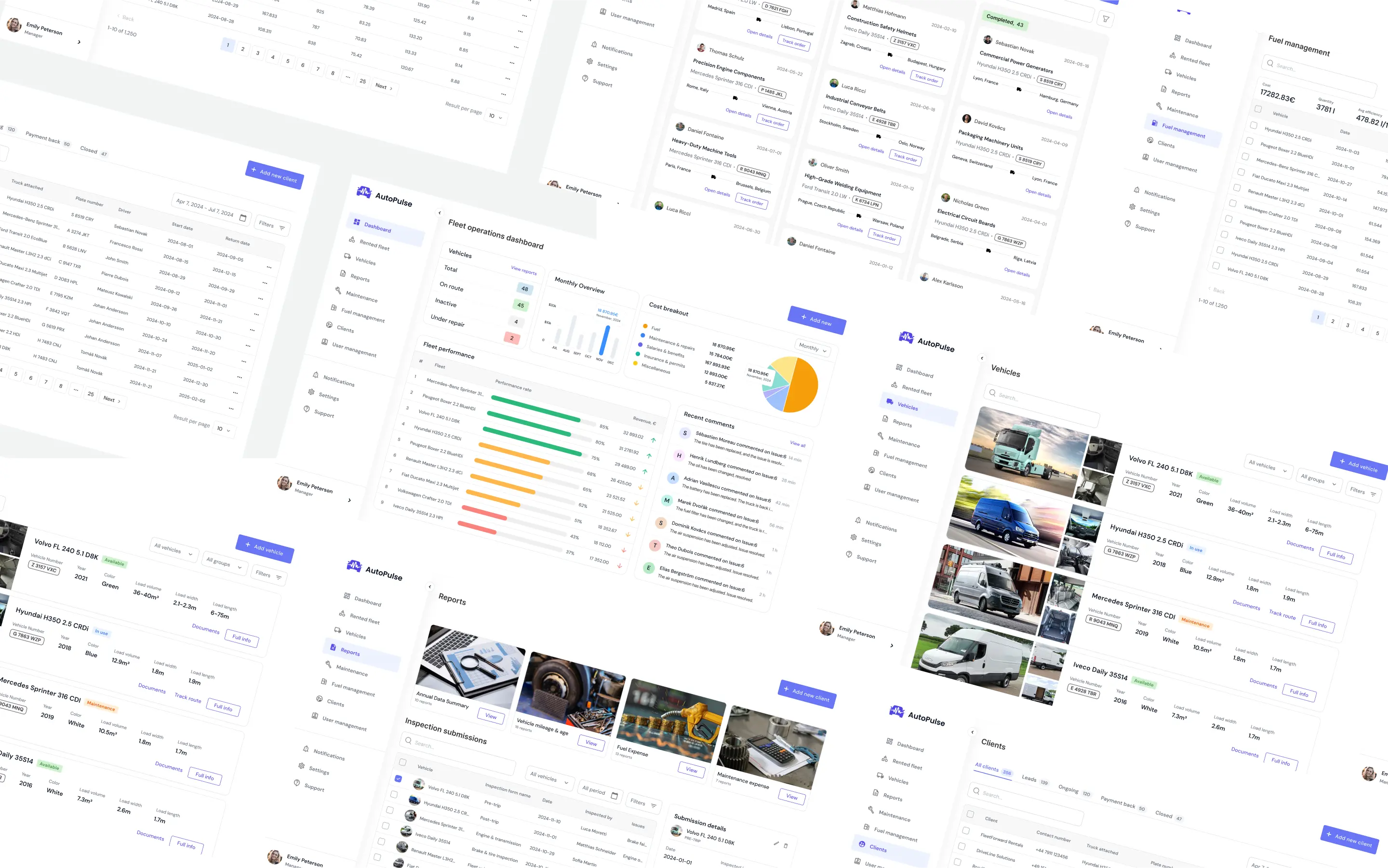 Fleet management software design and development 4