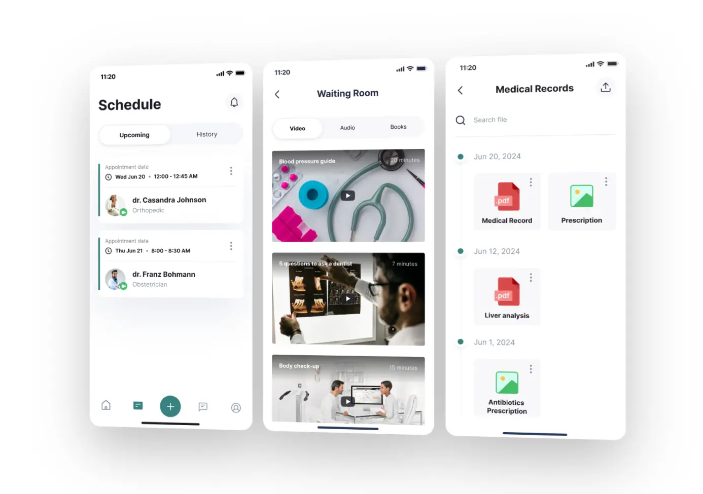 Healthcare mobile application development