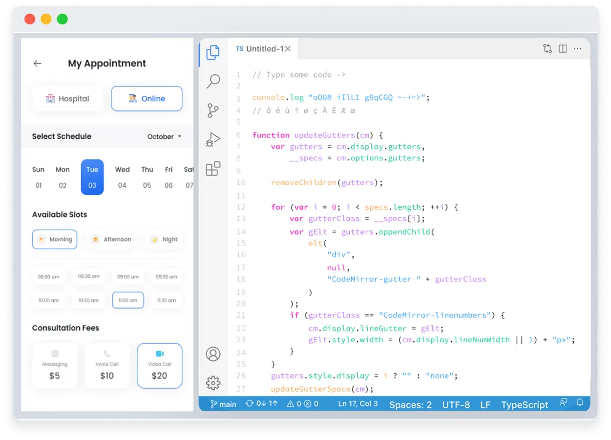 Solution development