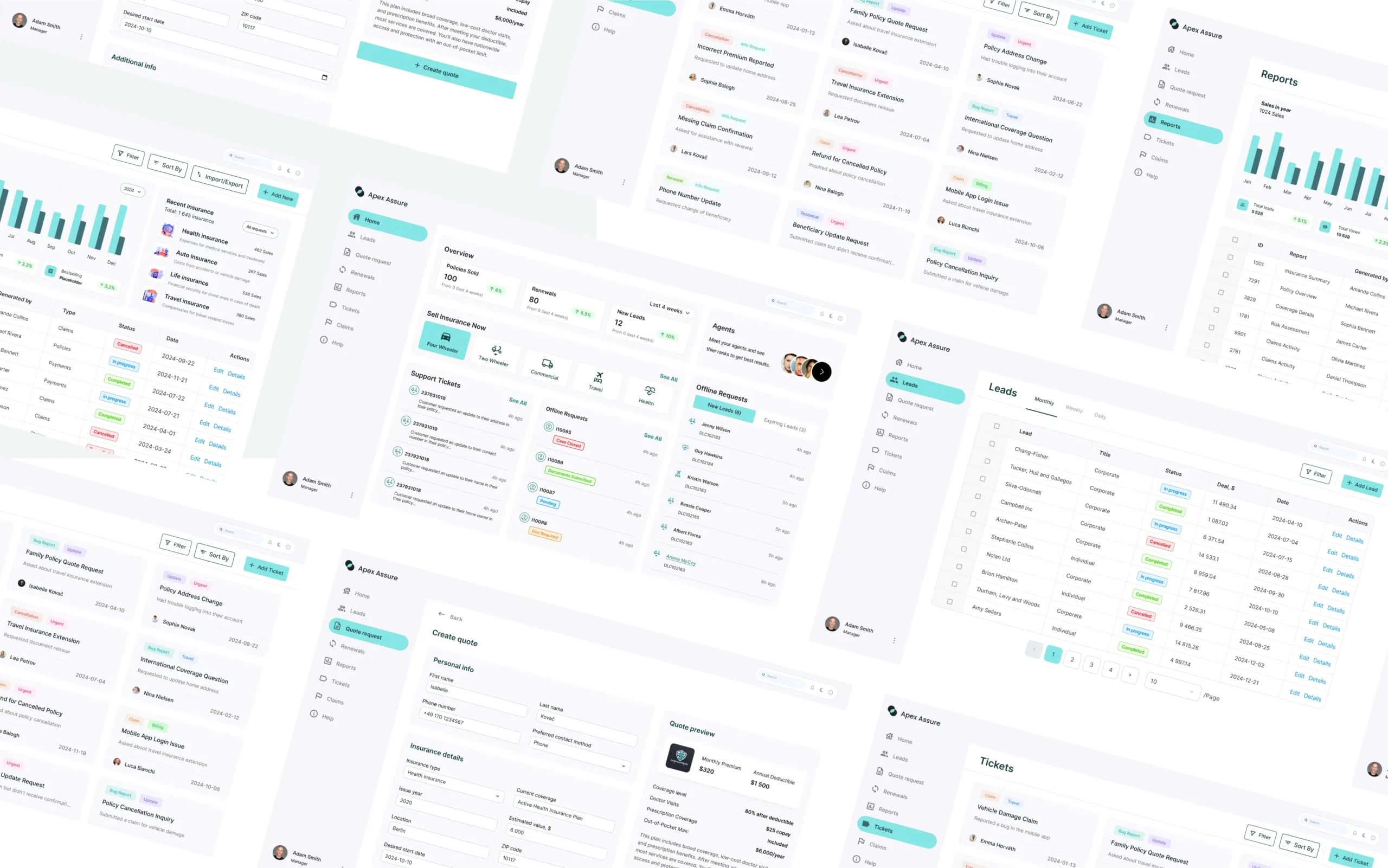 Design and Development of Insurance Management Platform 4
