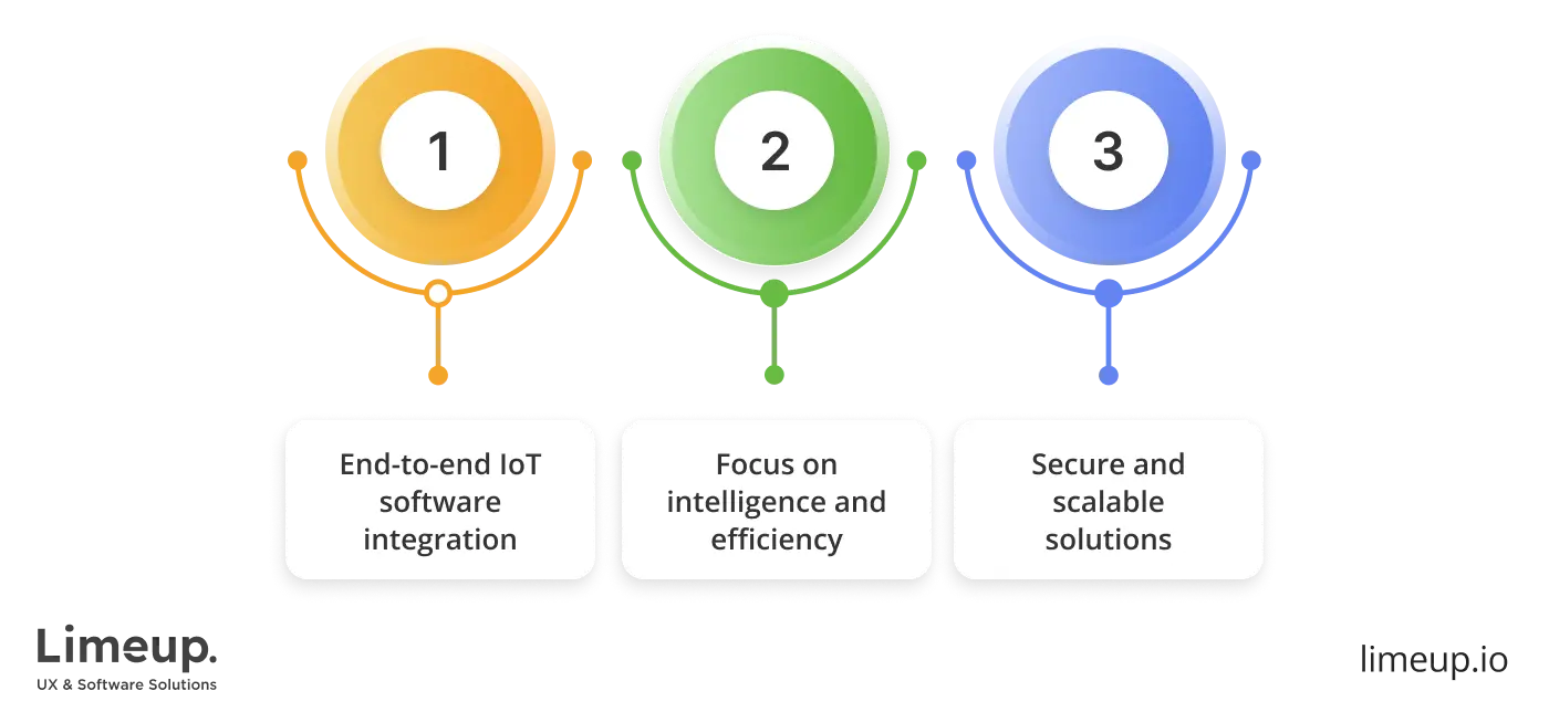 Features of Internet of Things software development