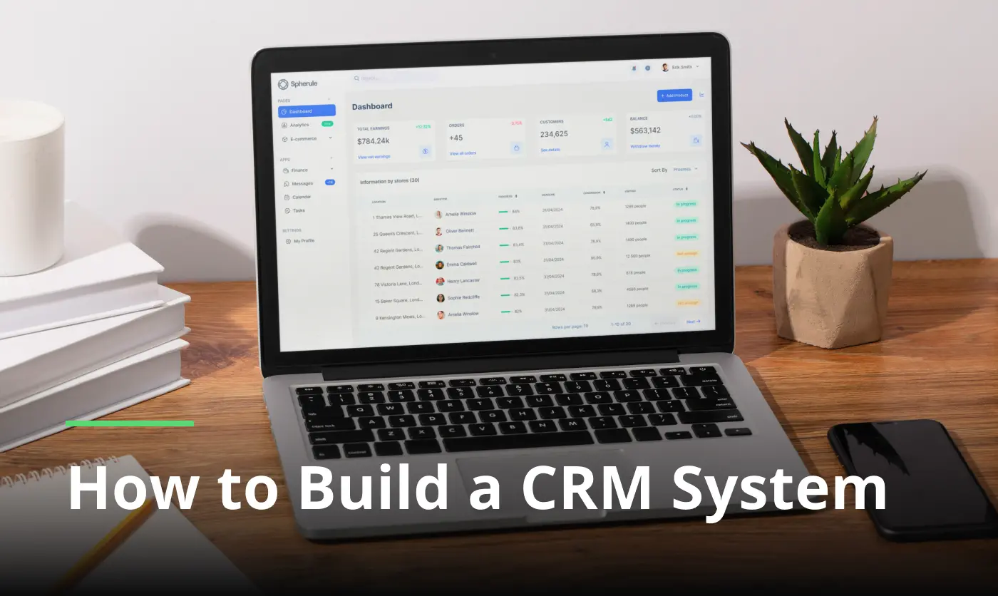 How to Build CRM System guide