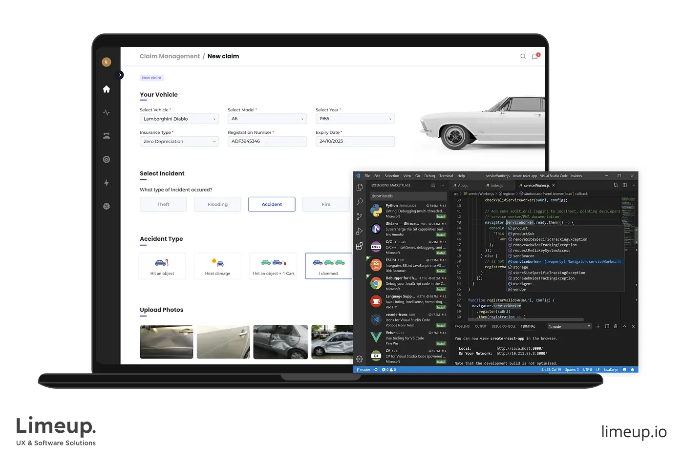 insurance software infographics