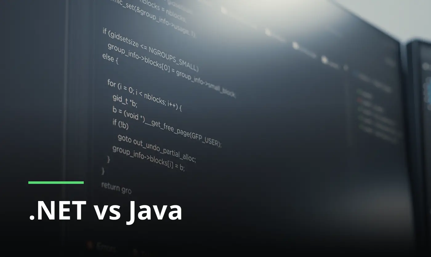 Net Vs Java